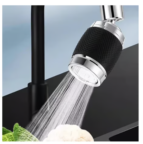 Splash proof booster swivel kitchen filter tap