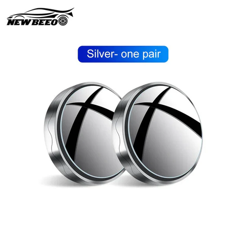 Car Blind Spot Mirror（1 PAIR）（Silver）