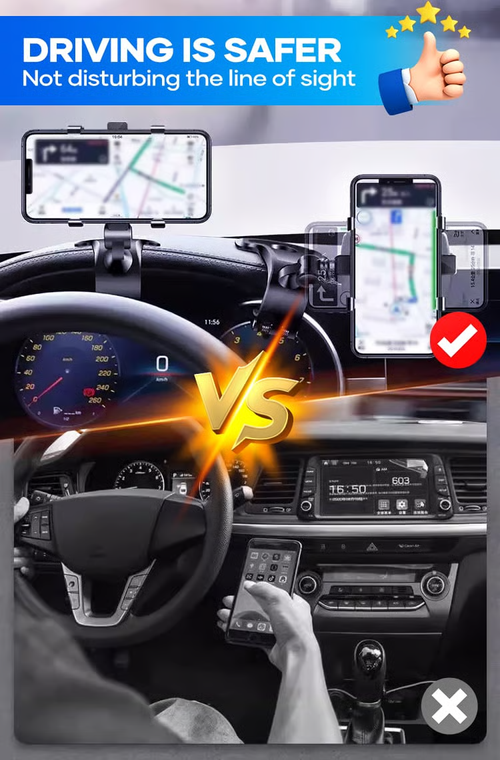 Universal Car Dashboard Phone Holde