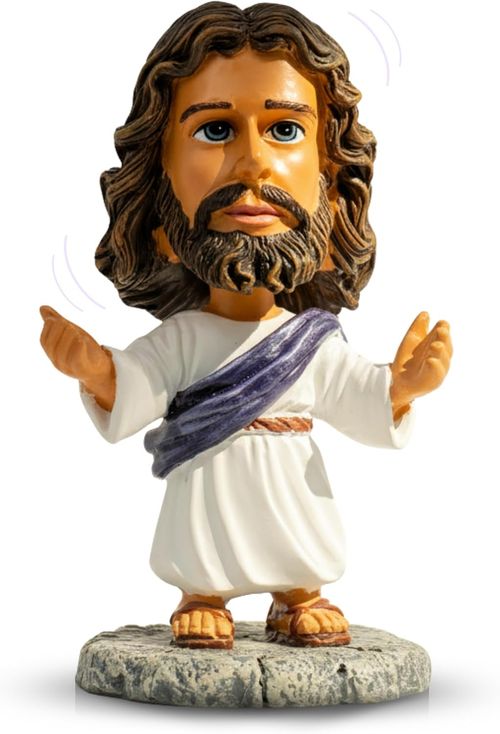 Jesus Bobblehead 4.3 inches (purple)