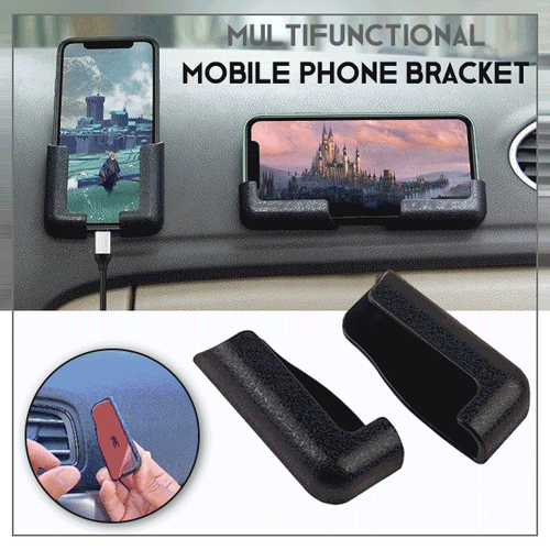 Multifunctional mobile phone holder（Black）