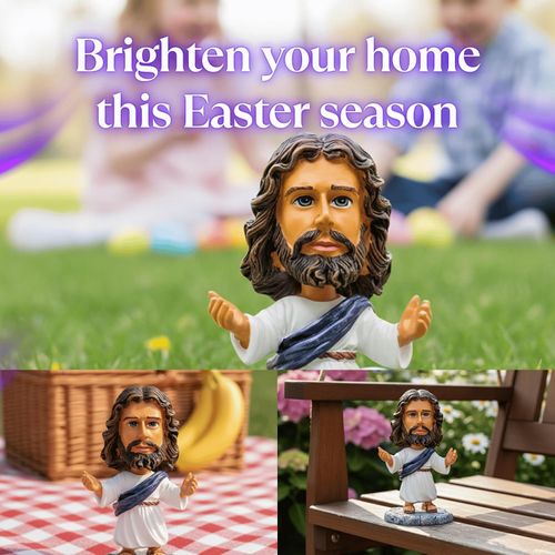 Jesus Bobblehead 4.3 inches (purple)