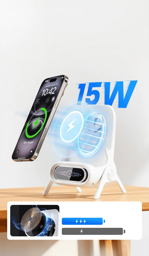 Multifunctional Wireless Fast Charger Phone Stand