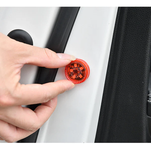 Universal Car Door LED Warning Magnetic Sensor Flashing Lights（Red）