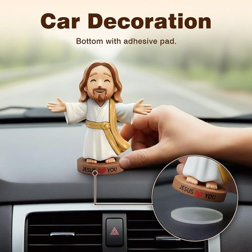 4-inch mini Jesus figurine
