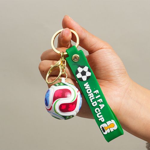 2026 USA-Canadian Cup Keychain, Fan Merchandise, Souvenir, Soccer Ball Pendant, Creative Cartoon Gift