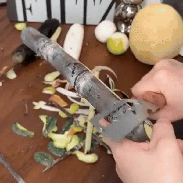 Stainless Peeler | High-Grade Durability | Clean, Precision Peeling + Bottle Opener