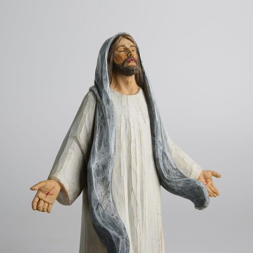 Statue of Jesus Christ with open arms—a religious gift suitable for the modern home