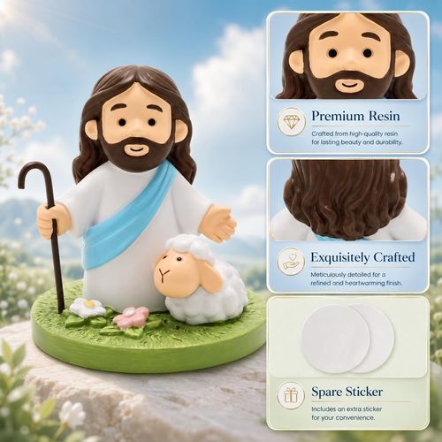 3-inch Good Shepherd statue
