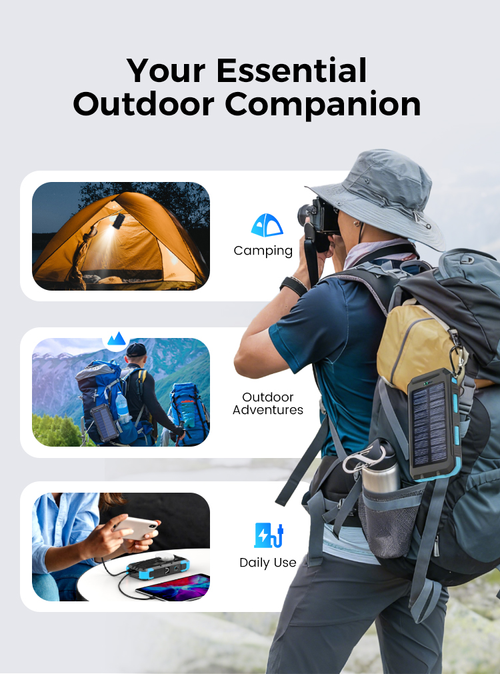 🔥LAST DAY 50% OFF🔥Solar Power Bank