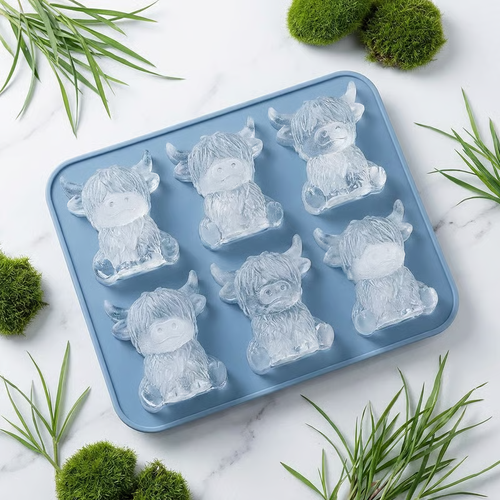 Mini Highland Cow Ice Cube & Dessert Mold