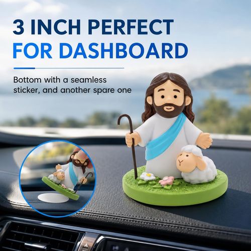 3-inch Good Shepherd statue