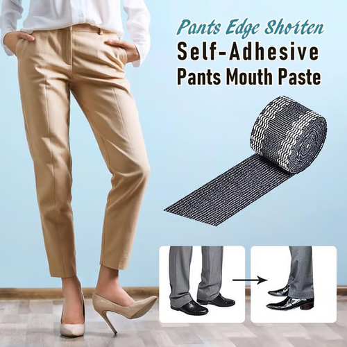 Pants Edge Shorten Self-Adhesive（black 5m）