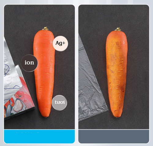 ZIPPER ALUMINUM FOIL FOOD STORAGE BAG Keep food fresh