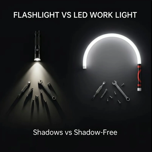 Bendable LED Flashlight Stick