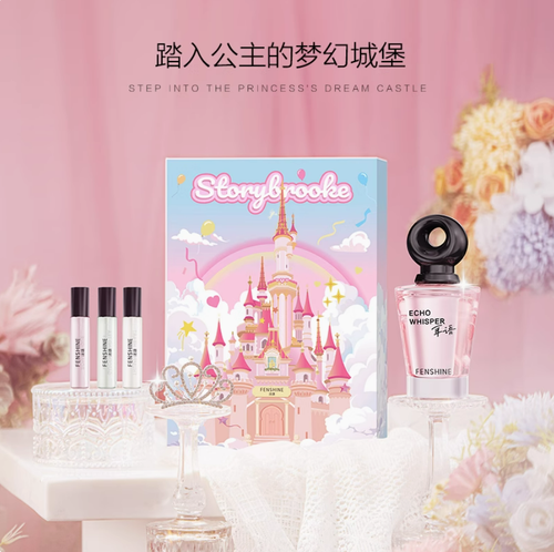 法頌耳語童話鎮女士香水持久淡香送女友香水禮盒微醺花香玫瑰留香