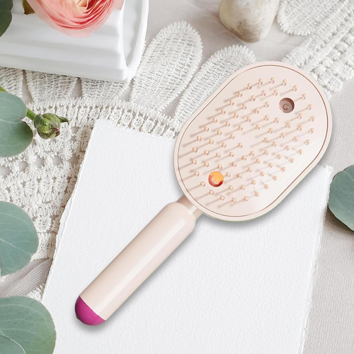 Electric Spray Massage Comb Vibrating Scalp Massager Misting Hair Care Comb Detangling And Volumizing Comb 3 in 1 Rechargeable
