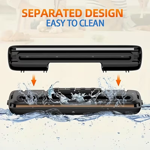 2-in-1 Vacuum Food Sealer Machine Includes 50 Storage Bags