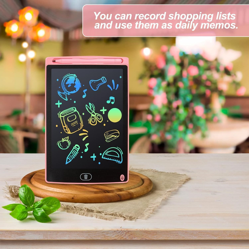 LCD Writing Tablet for Kids – 8.5 Inch Digital Slate Pad for Drawing & Writing