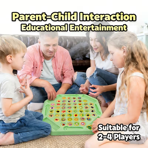 Memory Flip Chess Kids Educational Toy Parent-Child Interactive Board Game Holiday Gift