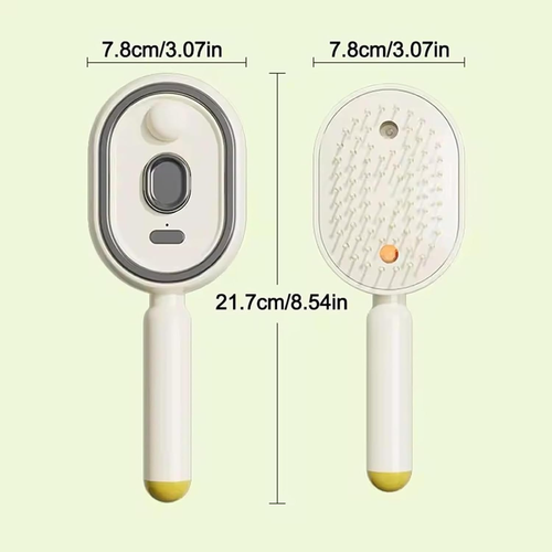 Electric Spray Massage Comb Vibrating Scalp Massager Misting Hair Care Comb Detangling And Volumizing Comb 3 in 1 Rechargeable