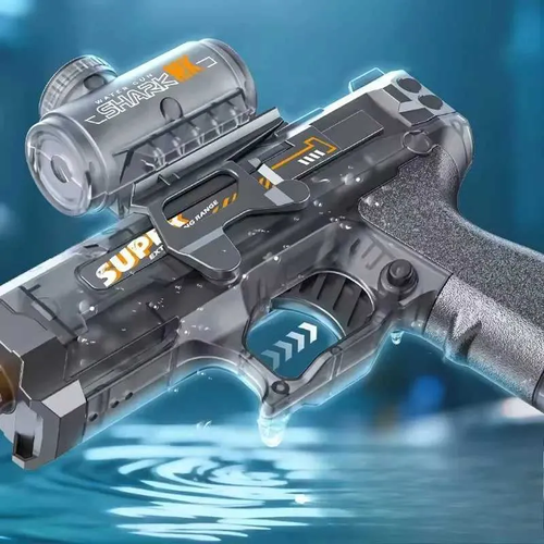 Electric Water Gun Dual Pack - Large Capacity Lithium Battery Powered Automatic Continuous Water Blaster, High-Performance Water Shooter for