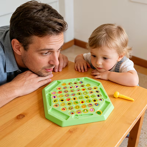 Memory Flip Chess Kids Educational Toy Parent-Child Interactive Board Game Holiday Gift