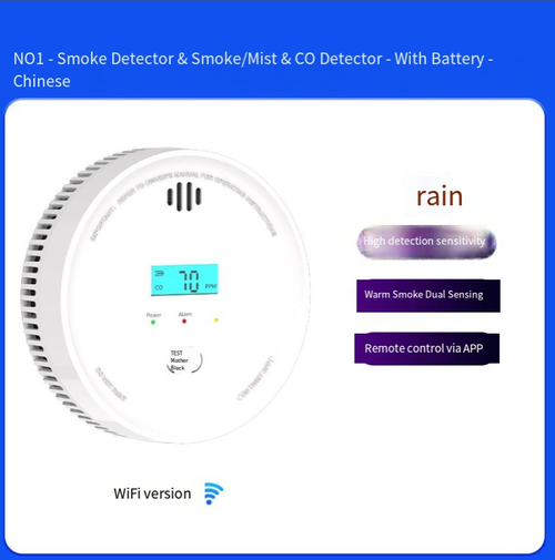 O alarme de monóxido de carbono é o guardião invisível da segurança doméstica.  Ele pode detectar com precisão diferentes concentrações de CO, fornecer display digital em tempo real e alarme de efeito duplo (som e luz) e tem uma vida útil extremamente longa da bateria.  É fácil de instalar e pode alertar prontamente sobre perigos potenciais, como vazamento de gás e combustão incompleta de carvão, construindo assim uma barreira de segurança para a vida e a saúde dos membros da família.