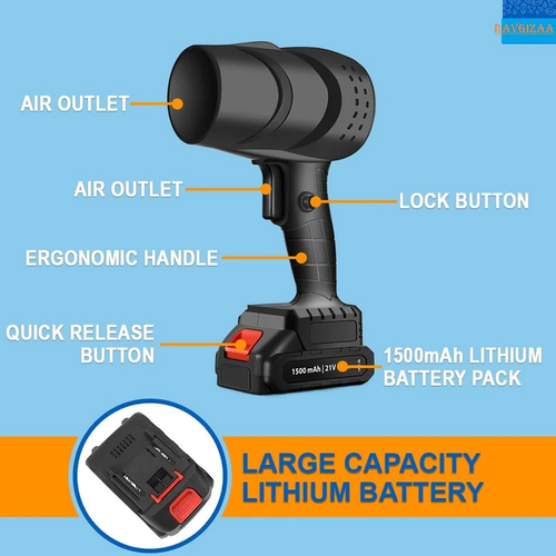 High-power turbine, industrial-grade violent fan, up to level 14 wind speed
