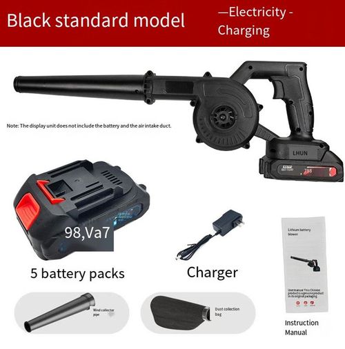 Typhoon-grade industrial lithium-ion blower