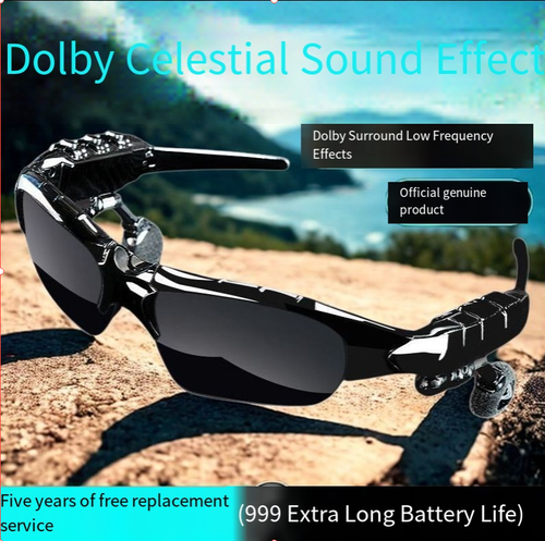 Bluetooth Glasses Stereo Music Polarized Sunglasses HD Sound Wireless Call Smart Eyewear Sports Hands-Free