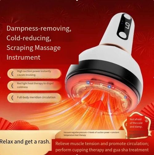 智能刮痧仪Terapia de calor Ventosa Guasha Ferramenta Portátil Rejuvenescimento da Pele Beleza Desintoxicação Relaxamento Muscular Casa, Fortemente recomendado pela Academia Chinesa de Ciências Uso