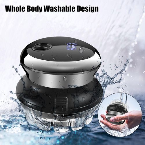 Full Self Help Flying Saucer Cabelo Barbear Corte Plano Casa Cabelo Clipper, Nosso conceito de design é cortar o cabelo em três segundos