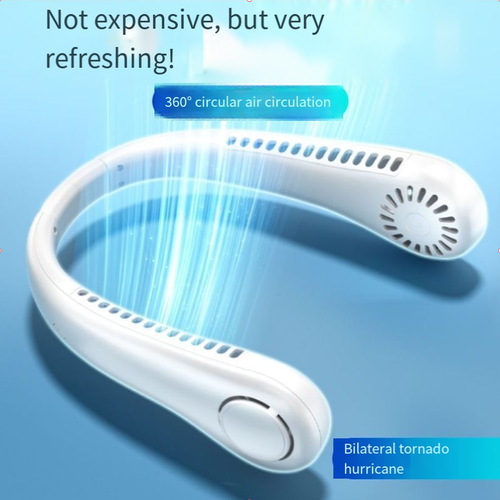 USB Rechargeable Portable Neck Fan