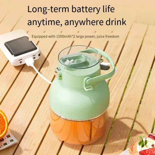 New Portable Electric Juicer Blender USB Rechargeable Mini Juicer Cup Office Sport Juicer Machine Water Bottle Ice Crusher Cup