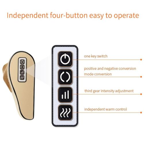 O seu pescoço está tão rígido que estala ao virar-se? A sua cintura parece estar presa a um pedaço de chumbo e tem vontade de dar um murro na parede depois de estar sentado durante meia hora? Não aguente mais! Esta almofada de massagem de alta tecnologia traz a sensação de uma clínica de fisioterapia profissional diretamente para a sua casa. Do pescoço à cintura e às ancas, uma única massagem deixá-lo-á revigorado durante três dias, e toda a rigidez e dores desaparecerão!