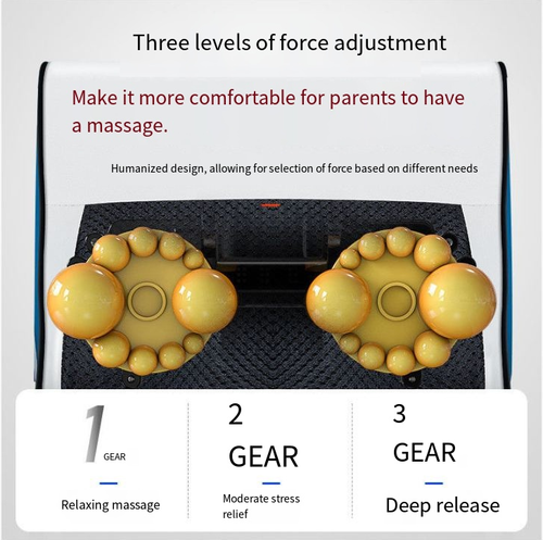 O seu pescoço está tão rígido que estala ao virar-se? A sua cintura parece estar presa a um pedaço de chumbo e tem vontade de dar um murro na parede depois de estar sentado durante meia hora? Não aguente mais! Esta almofada de massagem de alta tecnologia traz a sensação de uma clínica de fisioterapia profissional diretamente para a sua casa. Do pescoço à cintura e às ancas, uma única massagem deixá-lo-á revigorado durante três dias, e toda a rigidez e dores desaparecerão!