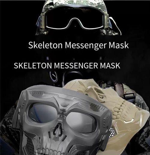 Resistência à areia Prevenção do vento PC Material Motocicleta CS Dirt Bike Tático Óculos destacáveis Máscara para proteção pessoal