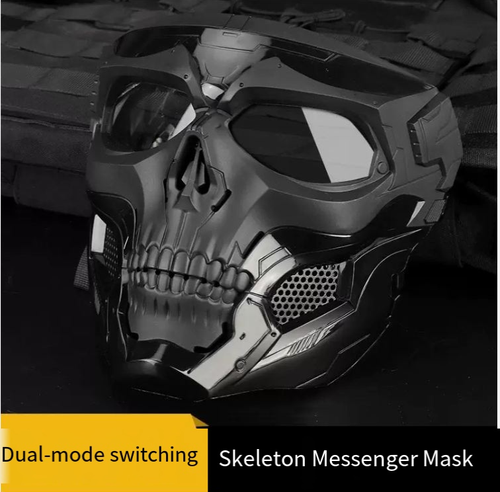 Resistência à areia Prevenção do vento PC Material Motocicleta CS Dirt Bike Tático Óculos destacáveis Máscara para proteção pessoal