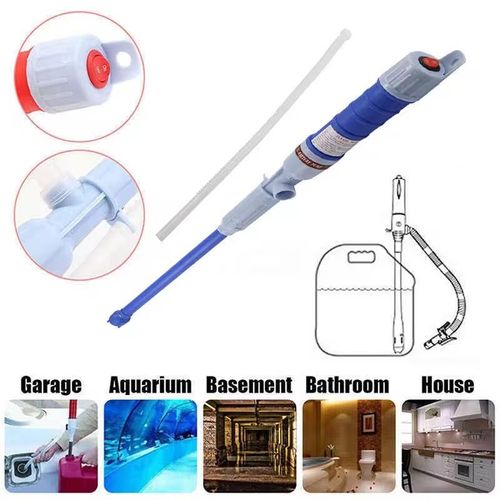 Bomba de sifão de líquido de fluido automático elétrico Bateria Alimentado a gás Água Banheiro Lagoa Bomba manual Bomba de esgoto Bombas de sucção de óleo