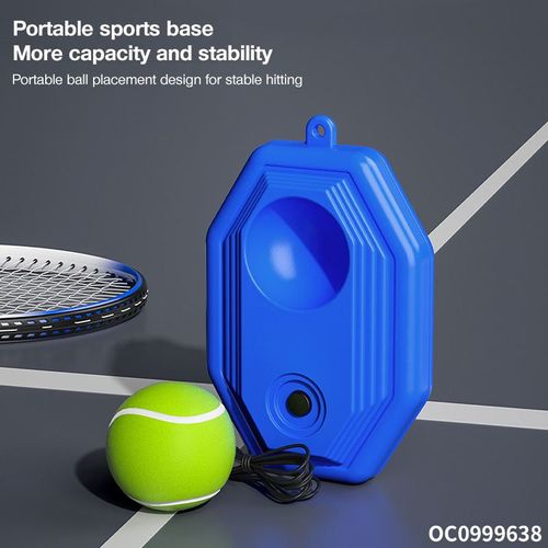 Base do Treinador de Raquete de Tênis Profissional - Equipamento de Treinamento de Tênis para Homens, Crianças e Mulheres