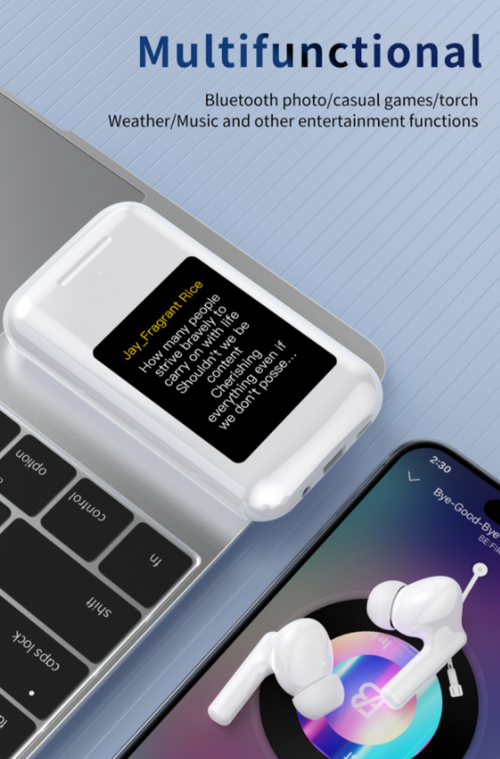 Os auscultadores Bluetooth tudo-em-um reúnem energia, jogos, voz com IA, lanterna, fotografia remota, vídeo e muito mais, tudo no seu bolso. Diga adeus à ansiedade por falta de energia e à experiência comprometida.