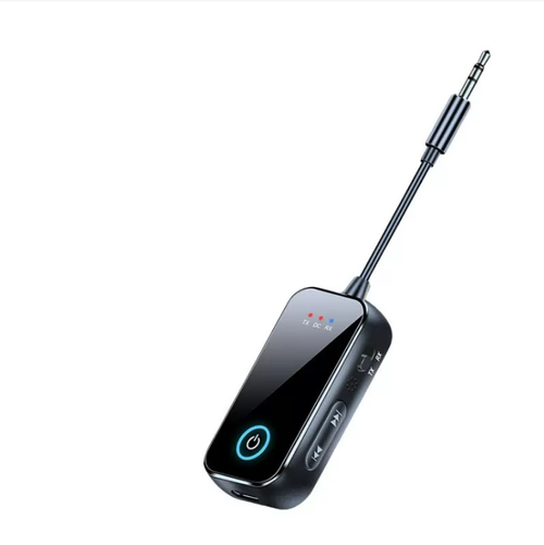 Este receptor-transmissor Bluetooth adota a tecnologia Bluetooth 5.4 e é plug-and-play.  Ele pode atualizar alto-falantes antigos, fones de ouvido com fio e outros dispositivos para dispositivos sem fio.  Ele suporta os modos de recepção e transmissão e também pode ser usado para chamadas viva-voz durante a condução.  A transmissão é estável e a qualidade do som é alta, permitindo fácil realização da liberdade de áudio sem fio.