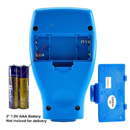 This coating thickness measuring instrument features dual modes, multiple measurements, professional calibration, and simple operation. The units can be switched. It precisely measures the thickness of car paint, industrial coatings, and decoration coatings, etc., and is an efficient tool for quality inspection.