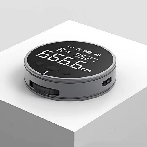 Este instrumento de medição de alta precisão pode medir superfícies planas, superfícies curvas, formas irregulares e objetos macios com precisão milimétrica.  O display digital de ultra-alta definição é fácil de ler.  Com uma bateria de 200mAh, pode durar 200 dias em standby e pode ser usado por 2 horas após uma carga de 5 minutos.  É pequeno e portátil, tornando-o um excelente auxiliar de medição para designers, especialistas em decoração de casa e entusiastas de artesanato.