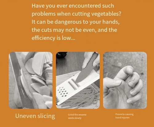 Cortador elétrico de legumes, com 5 tipos de lâminas, capaz de processar ingredientes de grandes dimensões sem desmontagem.  Basta pressionar uma vez e ele cortará os alimentos sem esforço, tornando-o muito conveniente de usar e fácil de limpar, mantendo uma boa aparência.  Seja você um iniciante na cozinha ou um cozinheiro profissional, com este dispositivo, você pode preparar rapidamente ingredientes uniformes e deliciosos, aumentando assim a eficiência e o prazer de cozinhar.