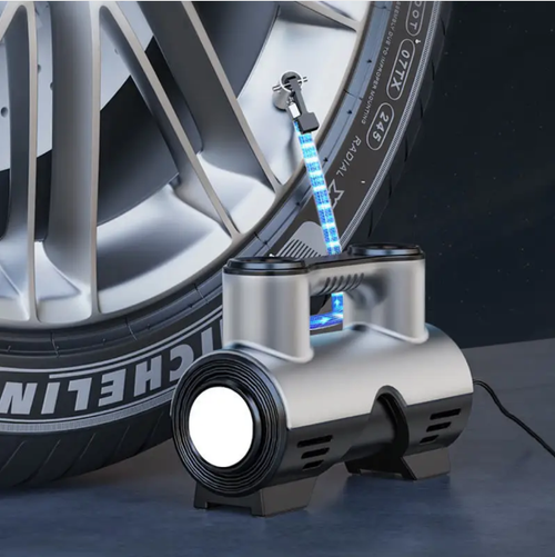 Este inflador de pneus de carro inteligente sem fio apresenta exibição digital precisa e funções de inflação.parada automáticas. Ele adota um design sem fio potente, adequado para vários cenários. Também está equipado com um dispositivo de iluminação de emergência, tornando-o portátil e antiderrapante. Para os proprietários de carros, é uma excelente ferramenta que pode ajudá-los a monitorar a pressão dos pneus durante a viagem e resolver problemas de inflação de pneus.