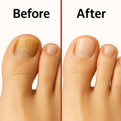 If you place an order today, you will receive 4 bottles of anti-fungal nail repair solution. It works by interfering with the synthesis of the fungal cell membrane, inhibiting the growth and reproduction of fungi, shrinking the nail plate, repairing damaged nail plates, promoting the growth of new nails, improving nail quality, and alleviating itching caused by fungal infections. One course consists of 4 bottles, allowing you to regain healthy nails.