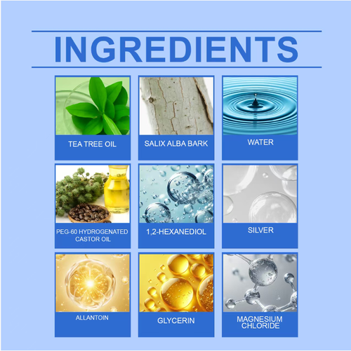 Spray de reparação de psoriase herbal de magnésio, com uma fórmula natural de gengibre e ginseng.  É suave e não irritante mesmo quando aplicado em áreas sensíveis e avermelhadas.  Borrife na pele e, em 10 minutos, a coceira vai diminuir e a barreira da pele será reparada.  Borrife nos ombros e pescoços tensos e massageie suavemente para aliviar a rigidez causada pelo ácido.  Faça o pedido hoje e você receberá 2 garrafas, cobrindo suas necessidades de alívio durante todo o mês.