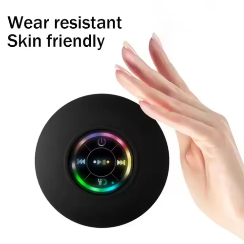 Essa caixa de som Bluetooth portátil pode ser facilmente instalada em banheiros ou cozinhas.  É pequeno, mas tem excelente qualidade de som.  As luzes de sete cores mudam de cor junto com o ritmo, transformando seu banho em uma festa.  A operação é simples – basta apertar às cegas sem nenhum erro.  Pode durar 4 horas após ser carregado uma vez.  Você pode carregá-la em viagens de acampamento ou de negócios.  Isso torna seu tempo sozinho mais relaxado com música.